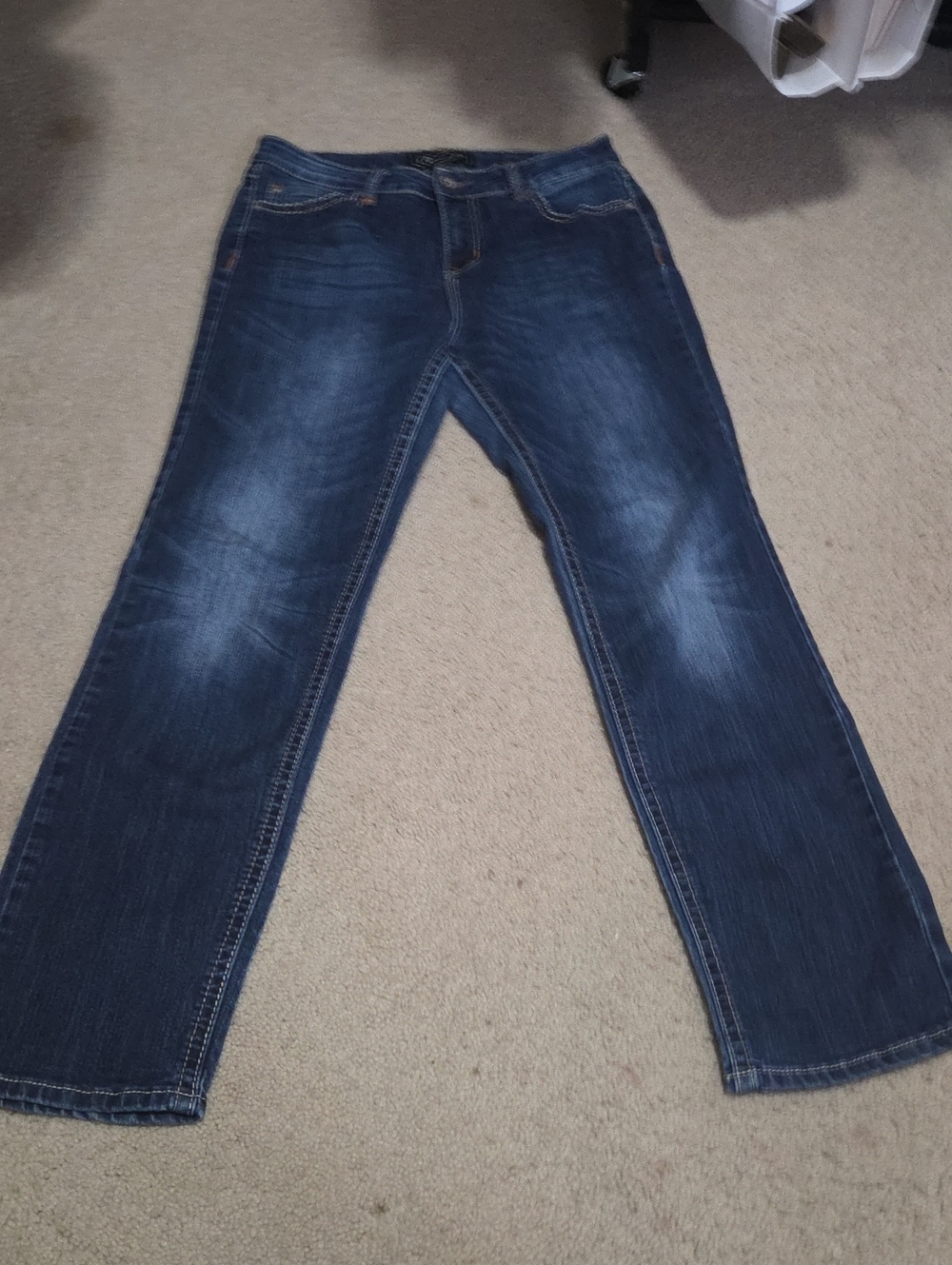 Cato Jeans Premium Women’s Dark Blue Straight-Leg Jeans